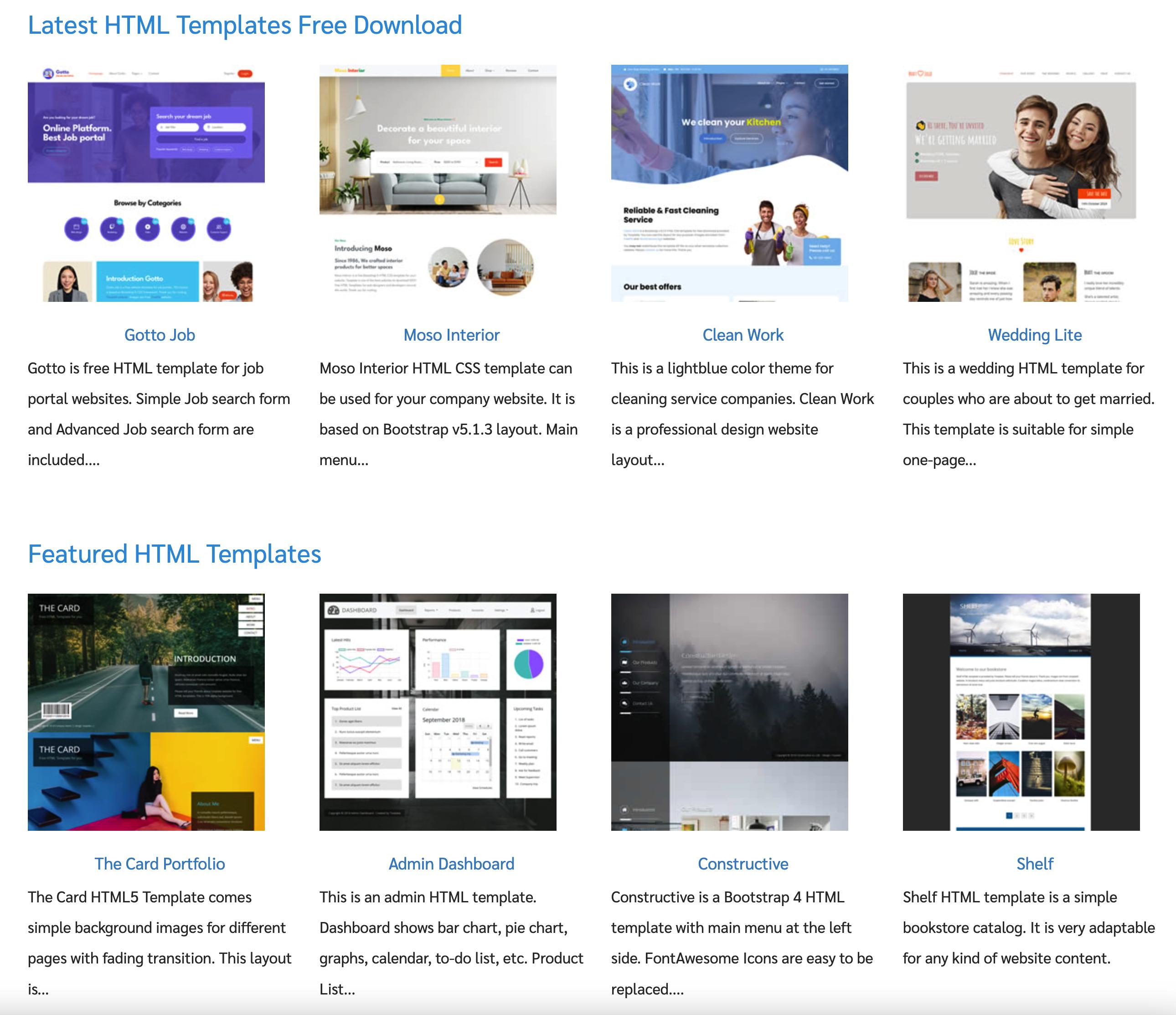 最实用免费的模板网站,如何制作html5网站模板