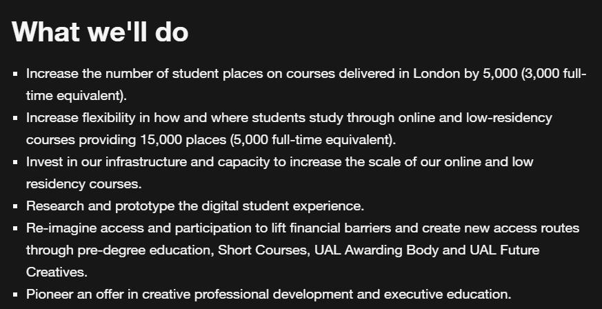 ual留学学制,ual免费课程