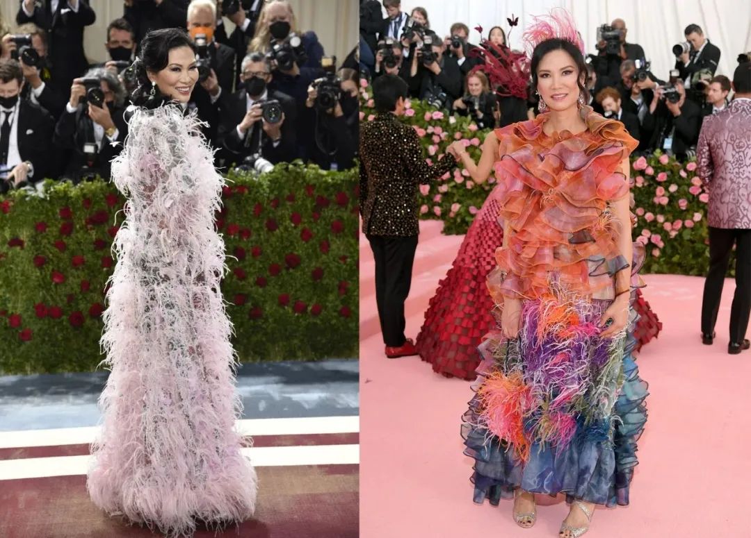 拖把头、海底生化人穿搭，美国这最受瞩目的一夜，如“群魔乱舞”