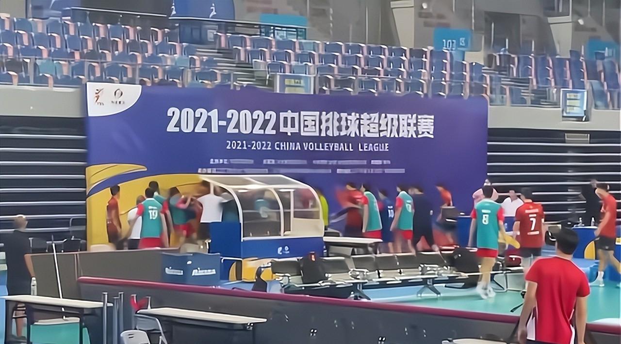 江苏男排与天津队起冲突,江苏天津男排打架事件