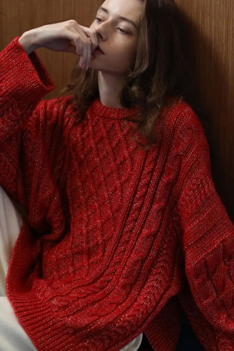 红色系穿搭过年成熟,红色系穿搭过年高级感