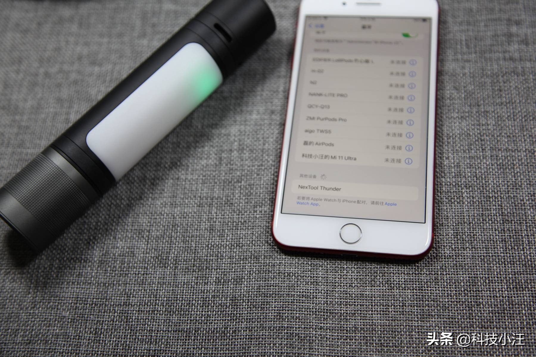 纳拓强光手电2000流明拆解,纳拓小直筒强光手电筒