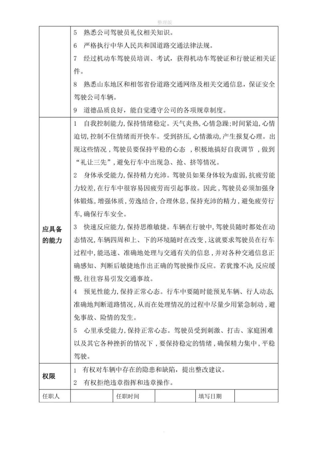 岗位说明书与企业管理,企业岗位职责说明书完整版
