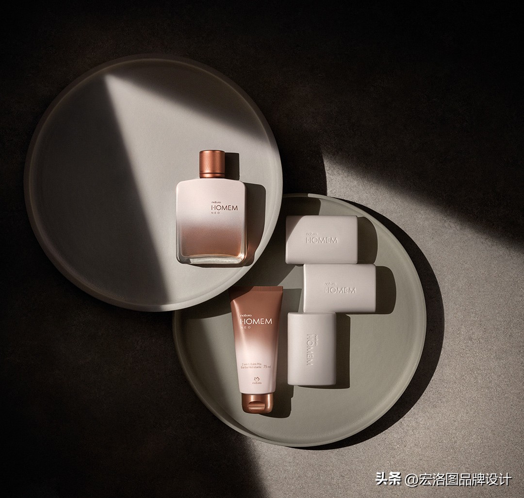 小众精炼护肤品的包装设计