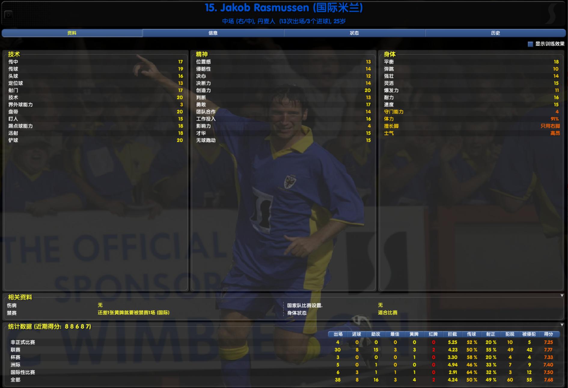 玩CM最大的成就,就是亲自把尤文踢下水