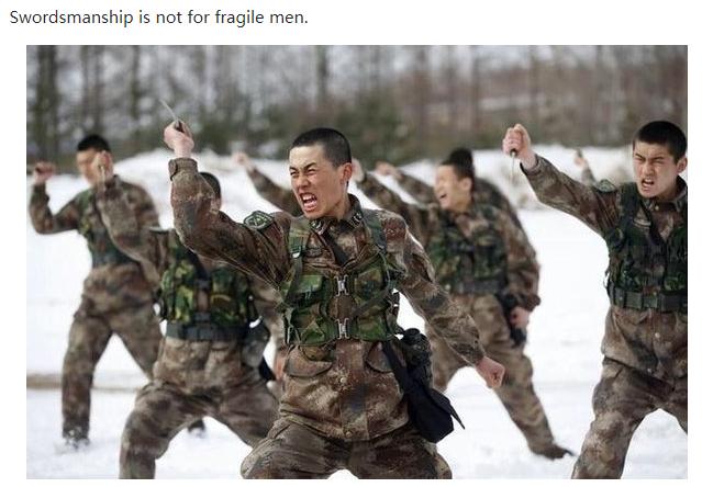 美国知乎评论中国军人,为什么中国士兵看起来很瘦