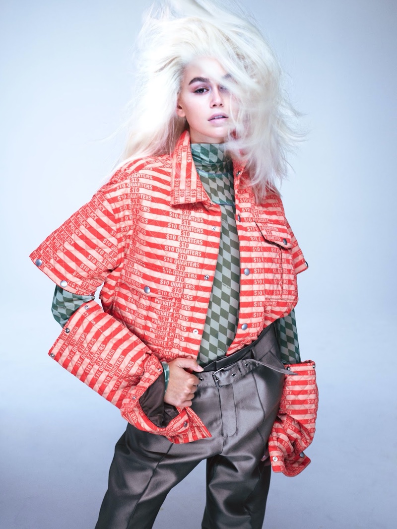 星二代超模kaiagerber街拍,超模kaiagerber近期街拍