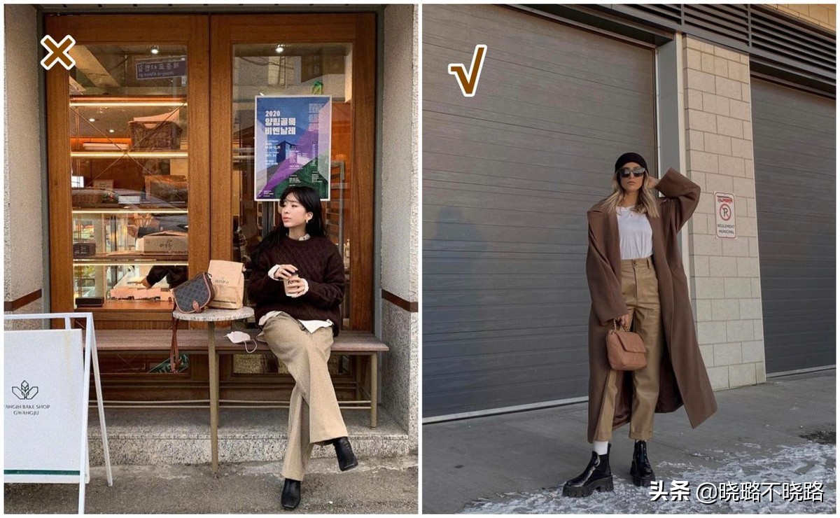 卡其直筒裤秋冬搭配,秋冬卡其裤最经典的搭配