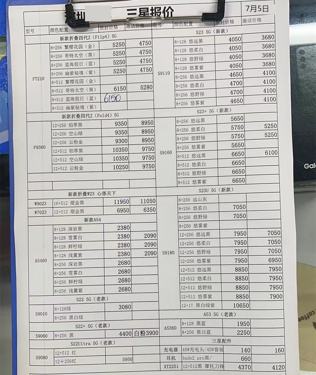 华强北苹果手机报价单,华强北手机报价单每日更新