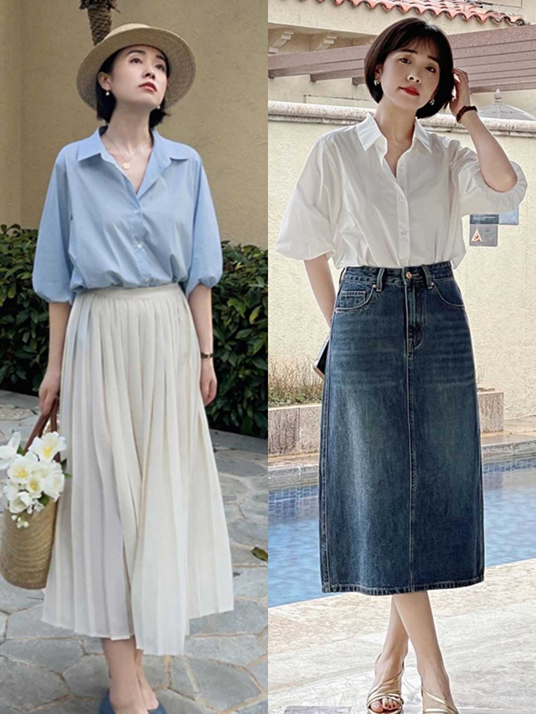 普通人如何选择合适的半身裙,见过世面的女人穿裙子