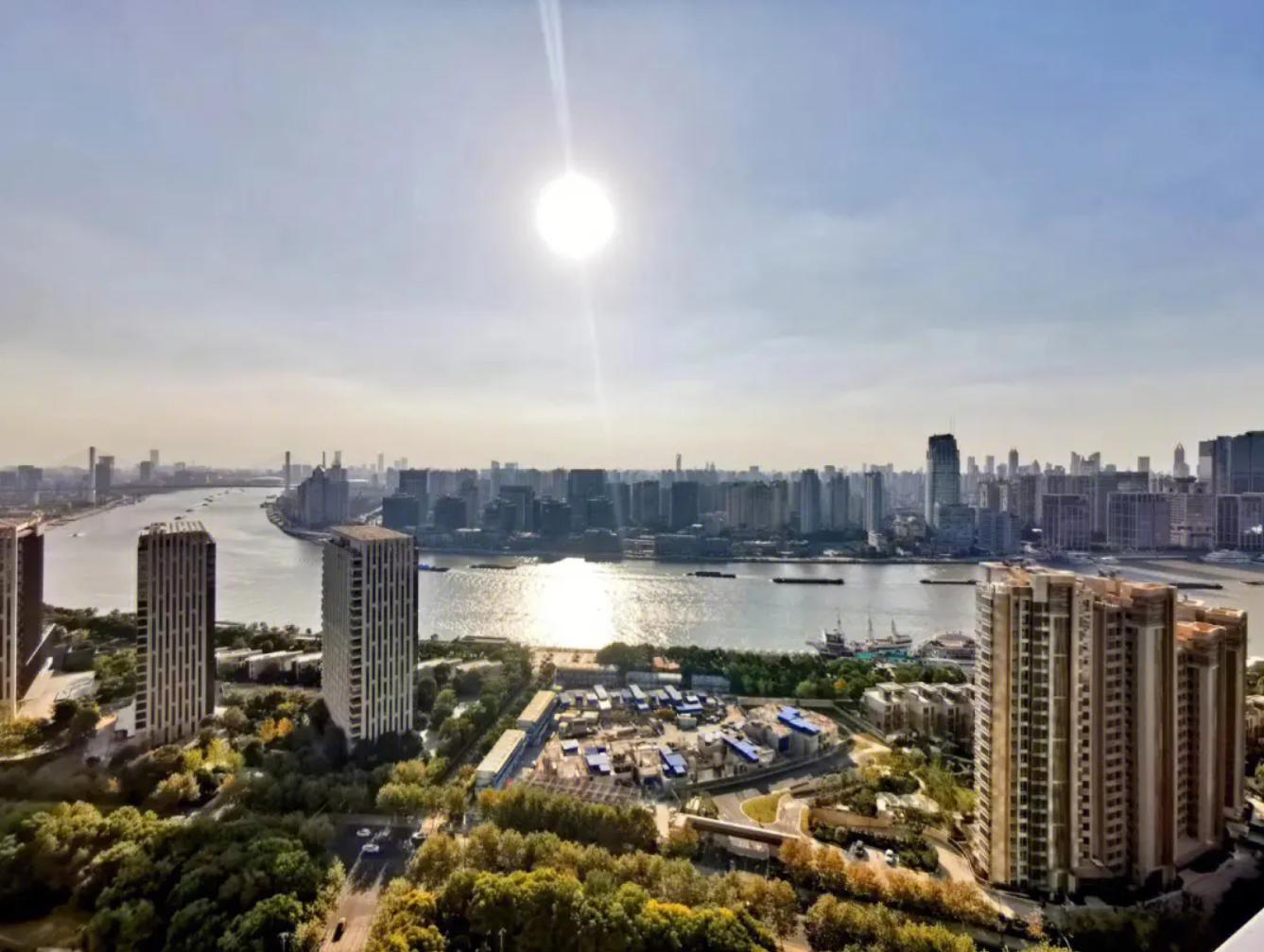 上海世茂滨江花园8号楼视角,上海世茂滨江花园看外滩