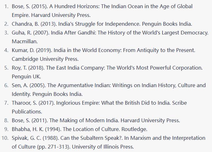 英国殖民对印度经济的影响,英国殖民对印度历史发展的影响