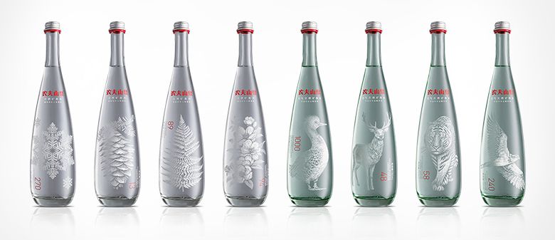 百岁山广告设计,百岁山设计图案意义