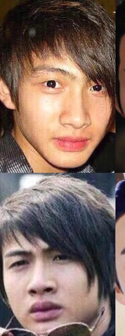 五位割双眼皮的明星,许魏洲张彬彬谁最配景甜