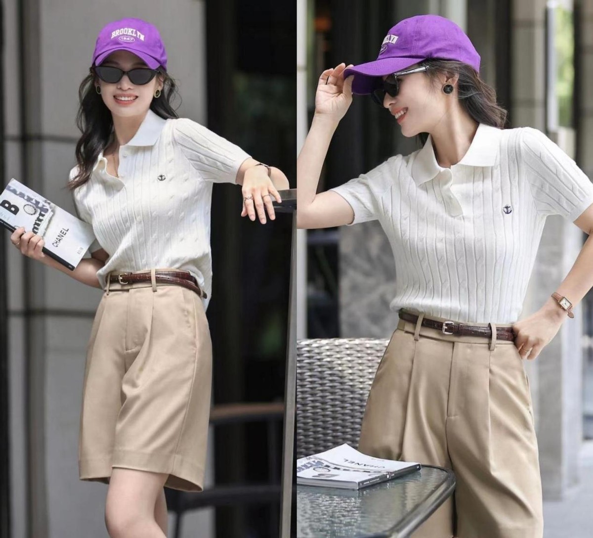 夏季短裤衣服搭配推荐,适合夏天穿的短裤潮流