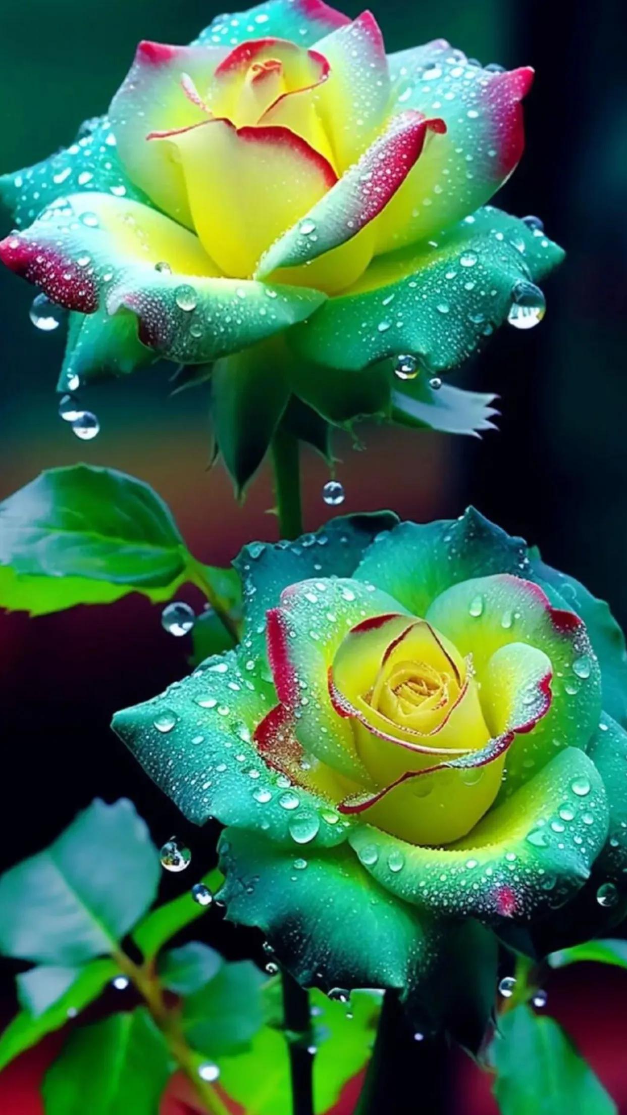 婀娜多姿的玫瑰花