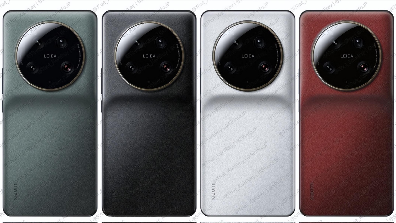 小米13ultra外观海外曝光,小米13ultra会用三星e6屏幕吗