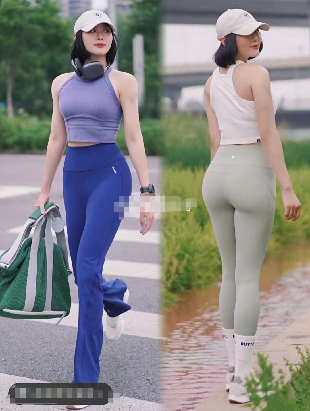 短肥上衣怎么搭配下装图片,宽松秋季款短上衣如何搭下装