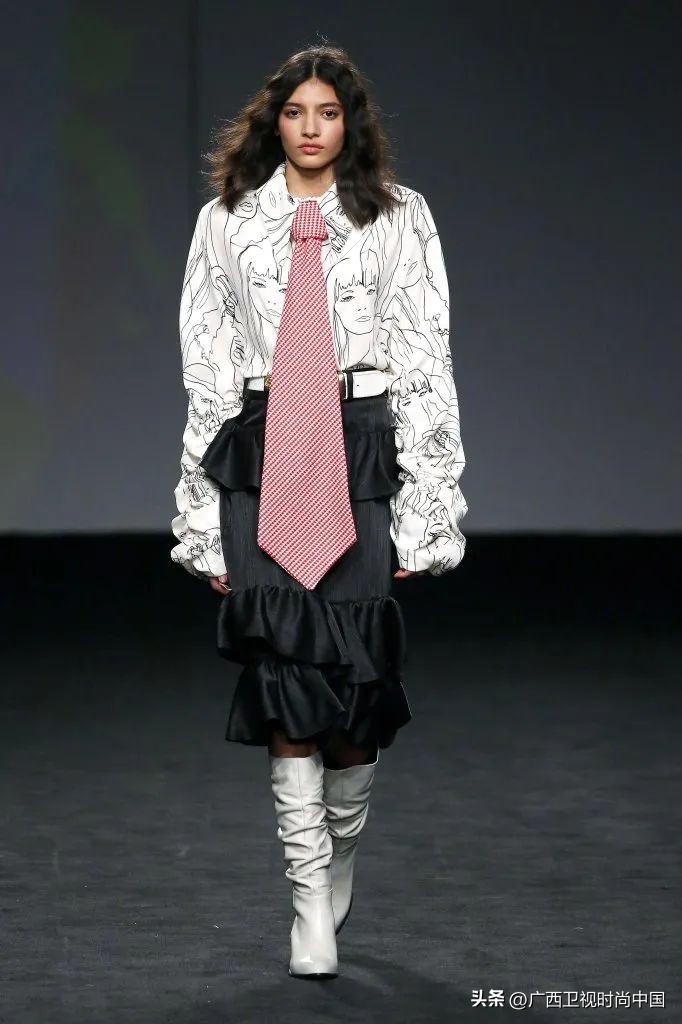 原来领带还可以这样玩,休闲式领带教程