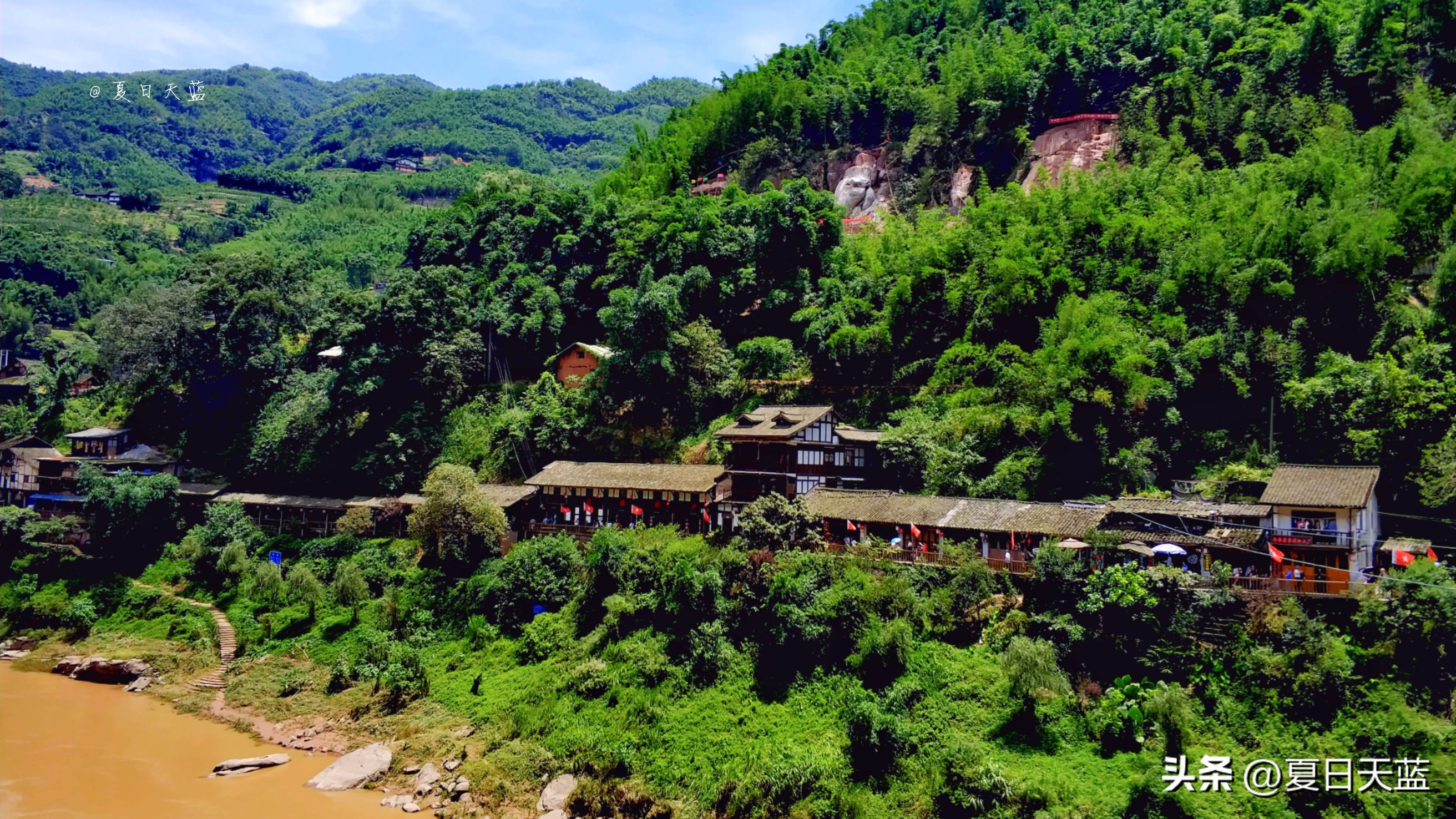 最新贵州赤水旅游攻略图,赤水市丙安古镇怎么游览