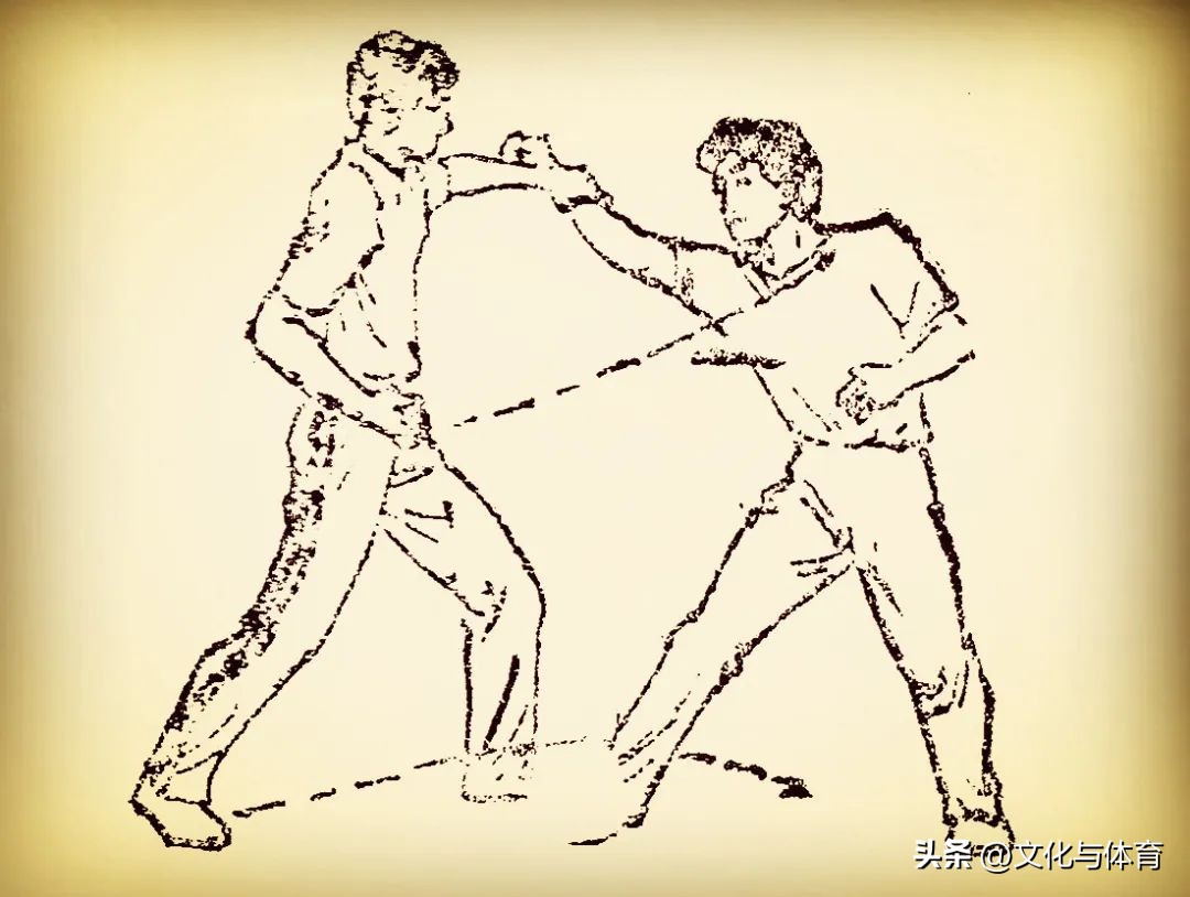 散手左右直拳教学,散手进步直拳