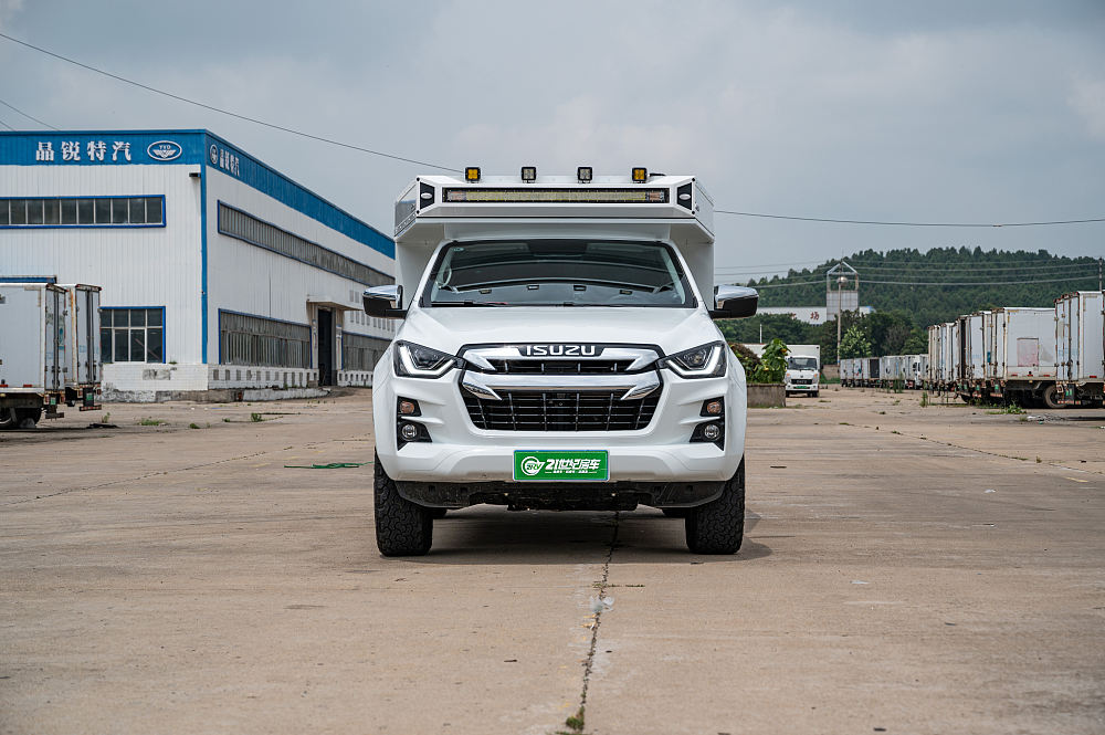 五十铃四驱轻卡房车最新,五十铃四驱柴油版单排硬顶房车