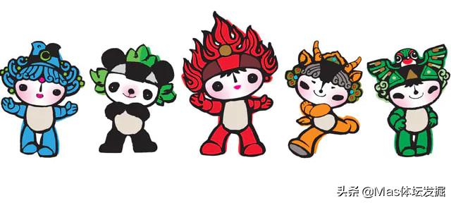 中国奥运吉祥物冰墩墩,奥运吉祥物历代