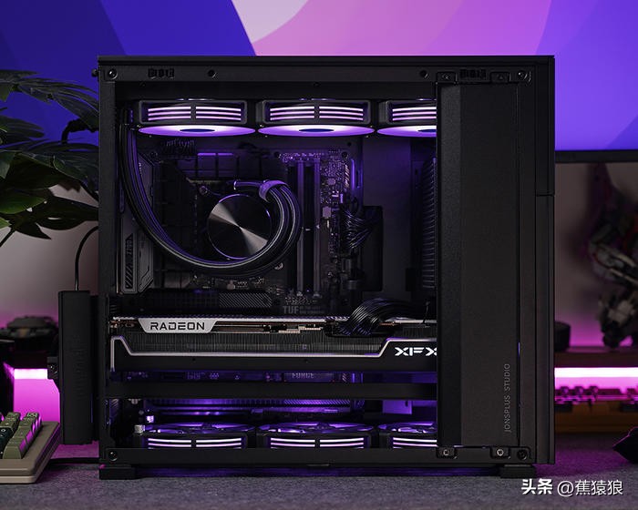 13600K/TUFGAMINGZ790/XFX7900XT，乔思伯D41装机展示