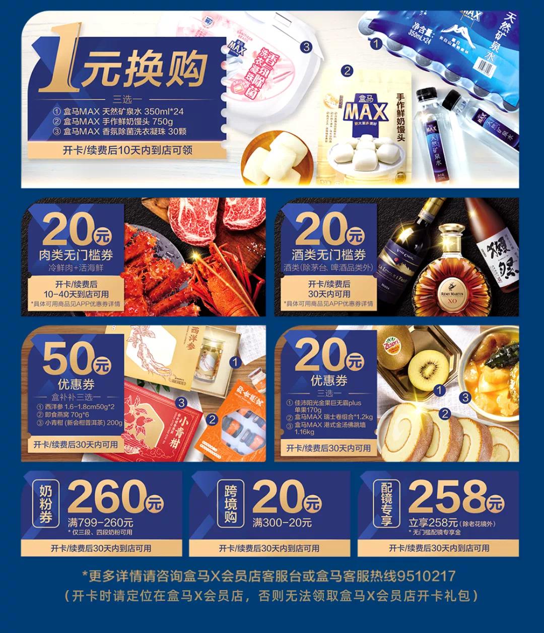 上海线上盒马x会员店必买攻略,上海最大盒马x会员店次卡