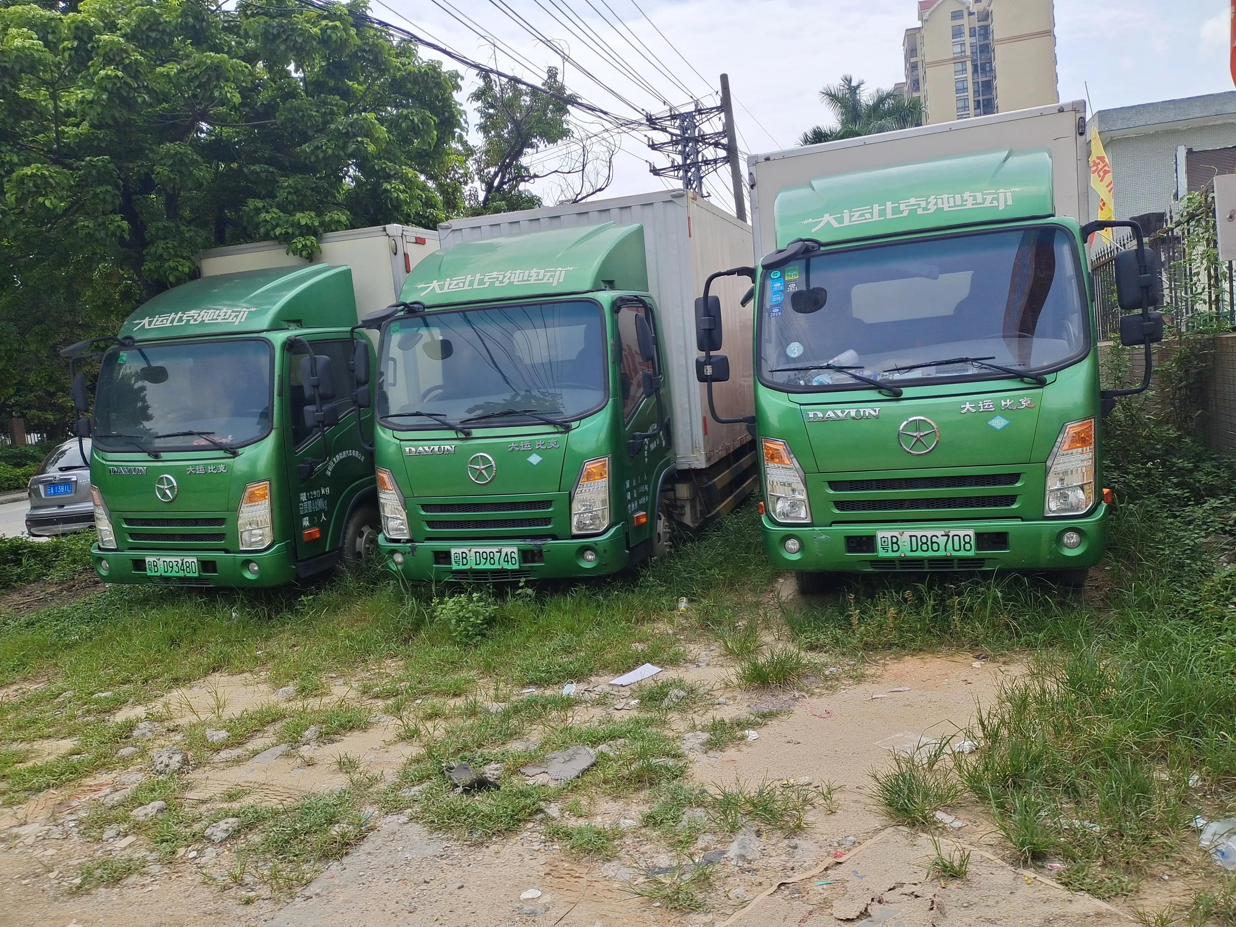 佛山新能源厢式货车出租,佛山租赁新能源厢式货车4米2