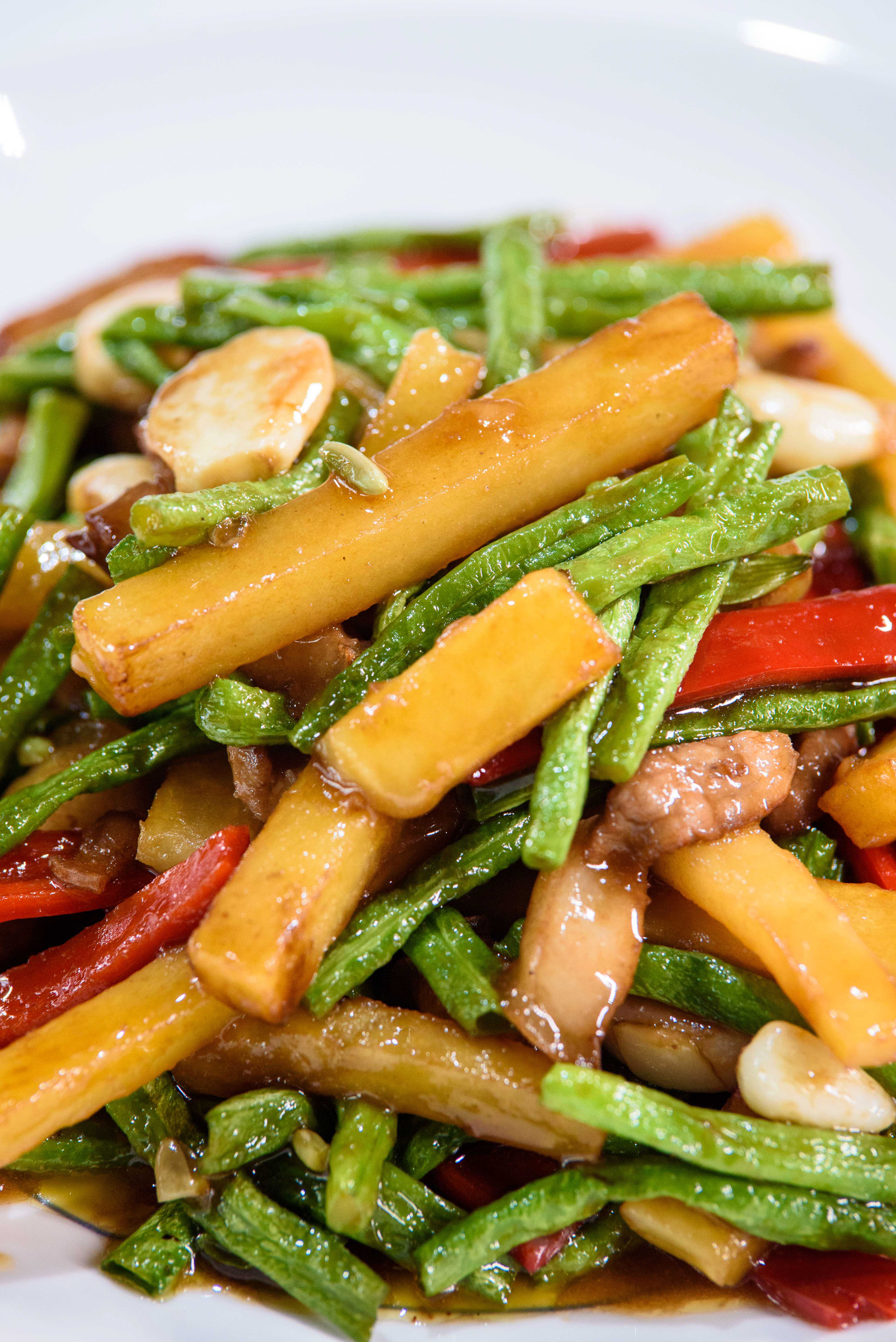 土豆豇豆的家常做法下饭菜,土豆豇豆的做法家常菜