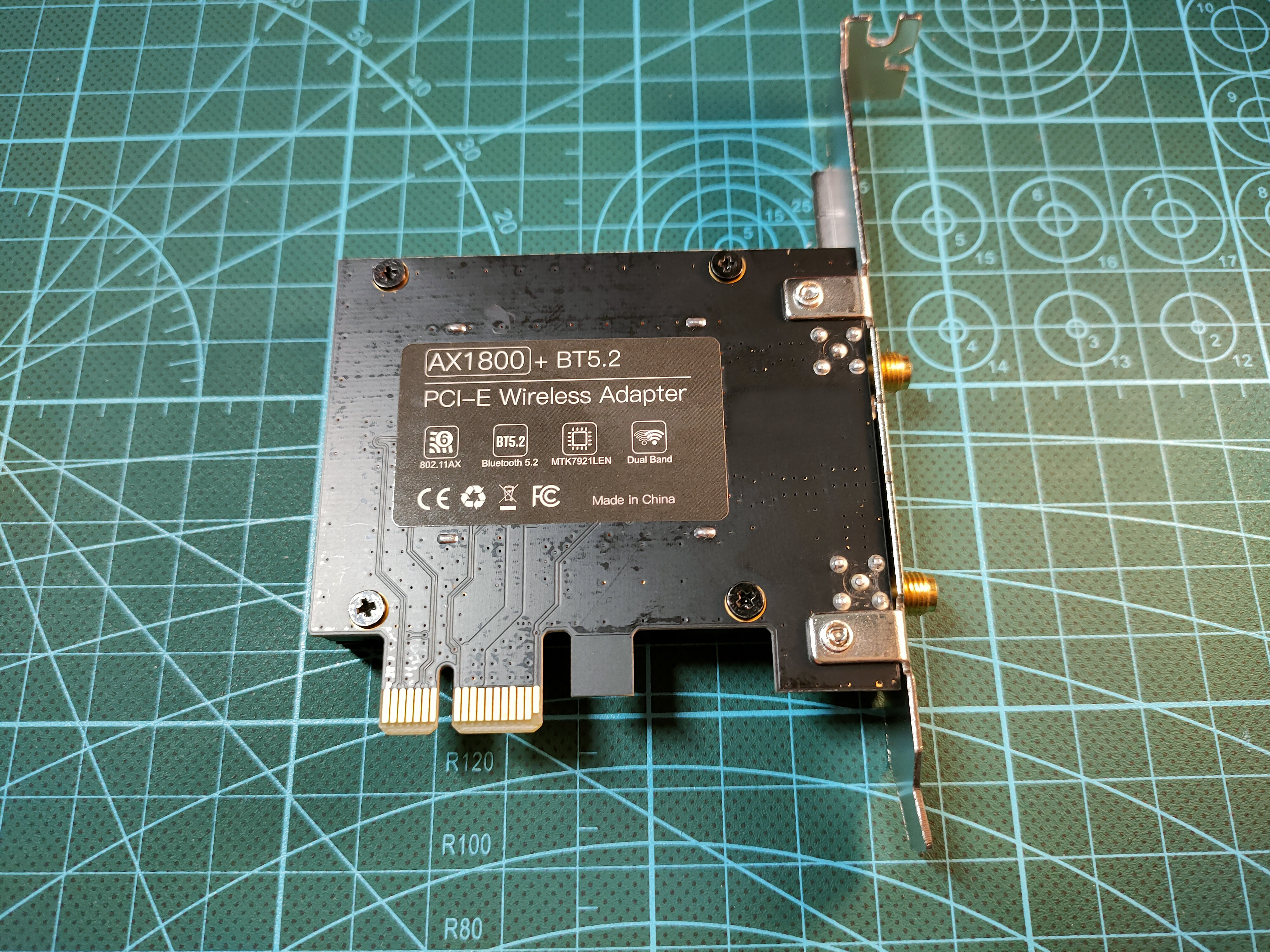 稳如网线翼联EDUP全新WiFi6PCIE无线网卡EP-9655GS开箱评测