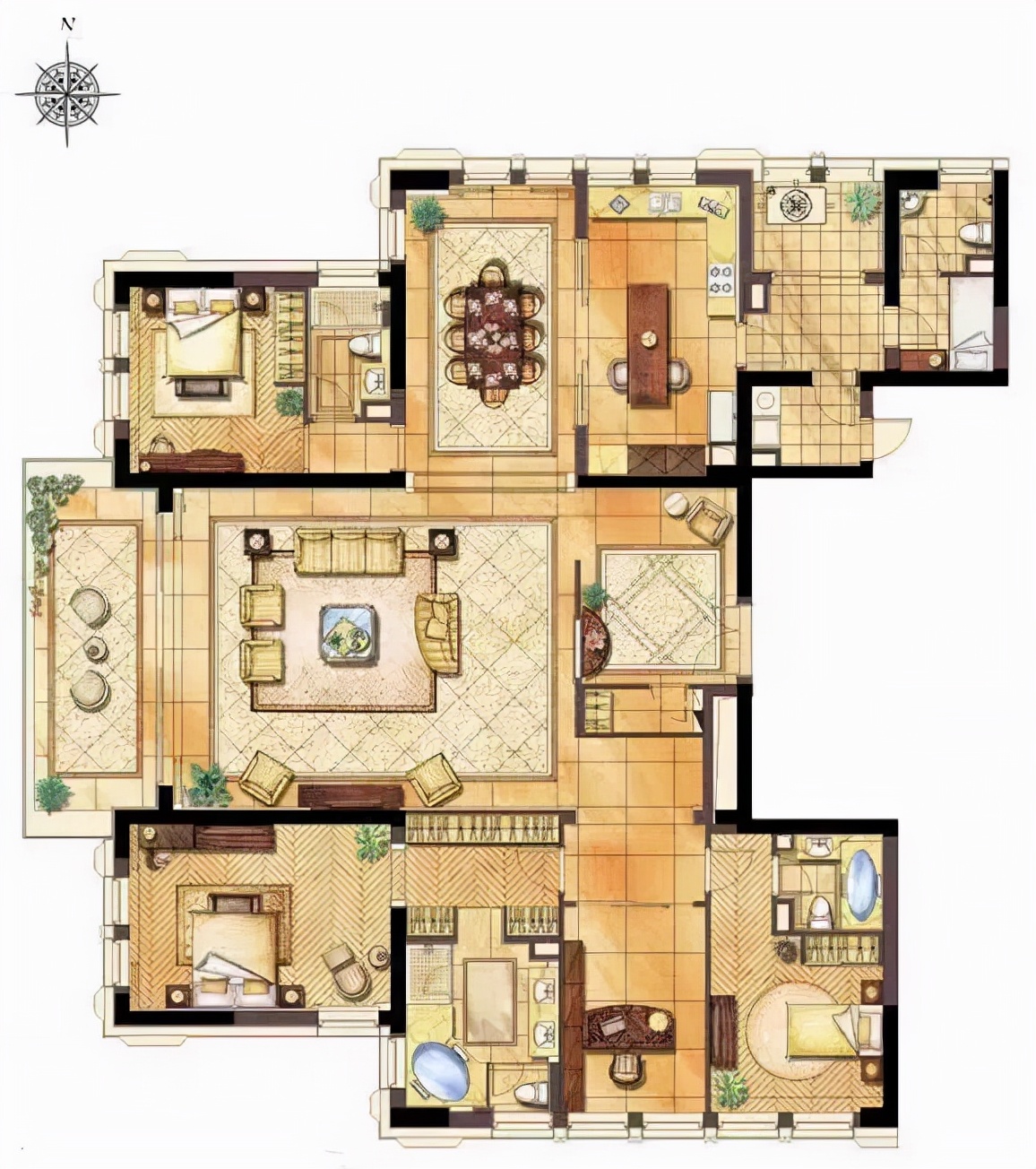 国信世纪海景三房,江景房国信世纪