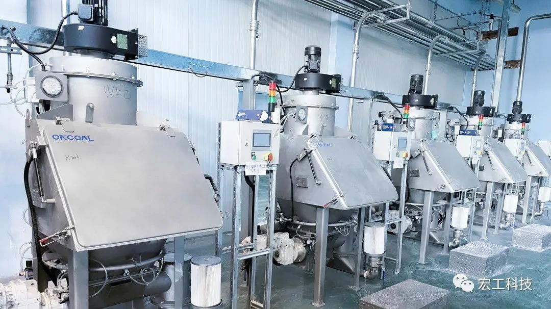 pvc自动配料系统示意图,pvc自动化配料供料系统