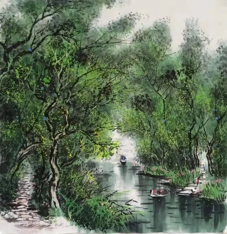 东风发力扫余寒，一线春从柳上还——潇湘诗词302期