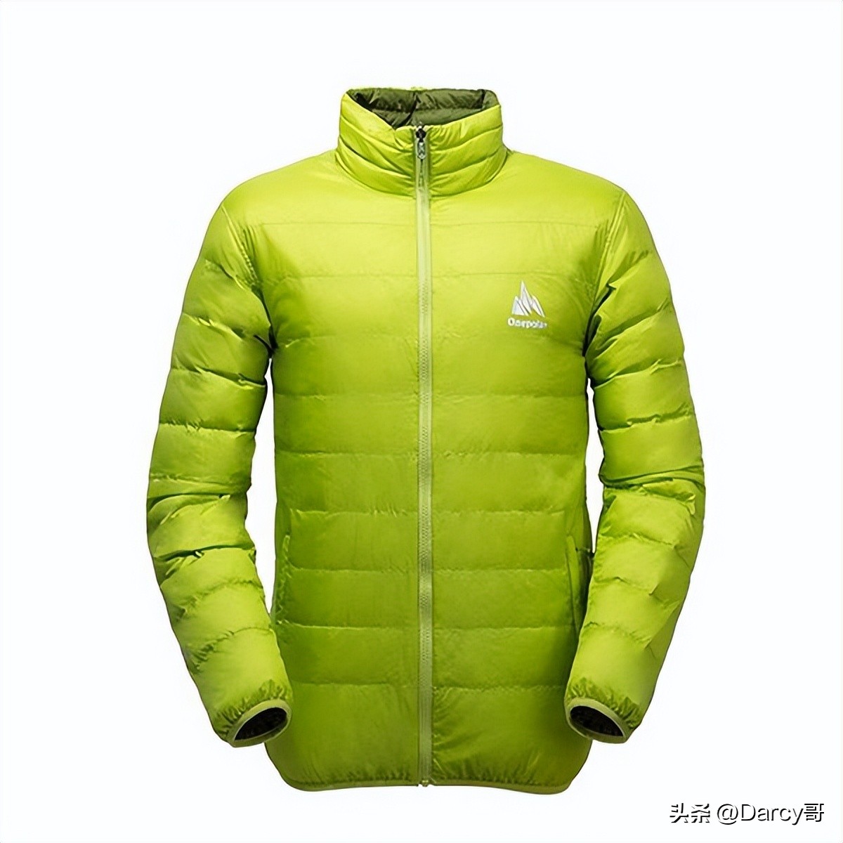 羽绒服羽绒选用，很多国际大牌选用鸭绒，低配价高不如国产