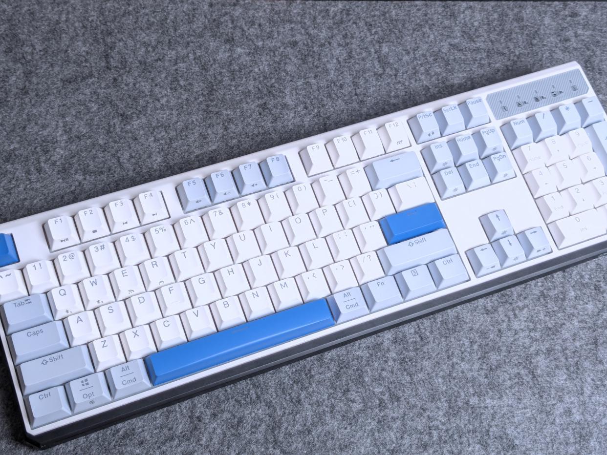 杜伽K610W无线机械键盘,杜伽k330机械键盘评测