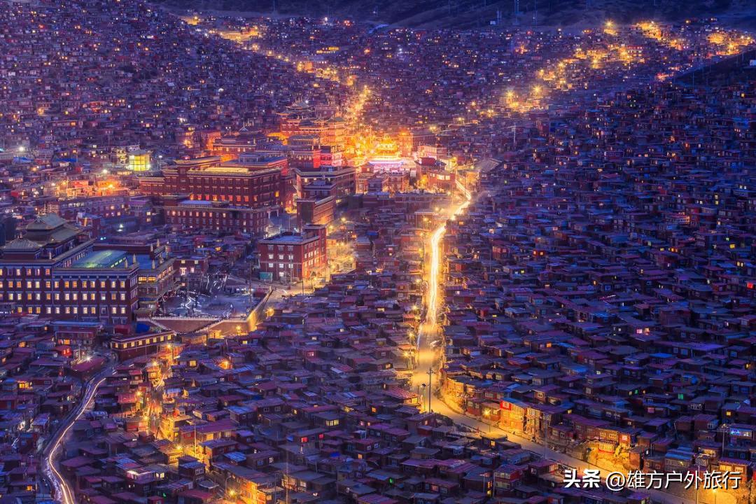 色达佛学院攻略,佛国色达稻城亚丁