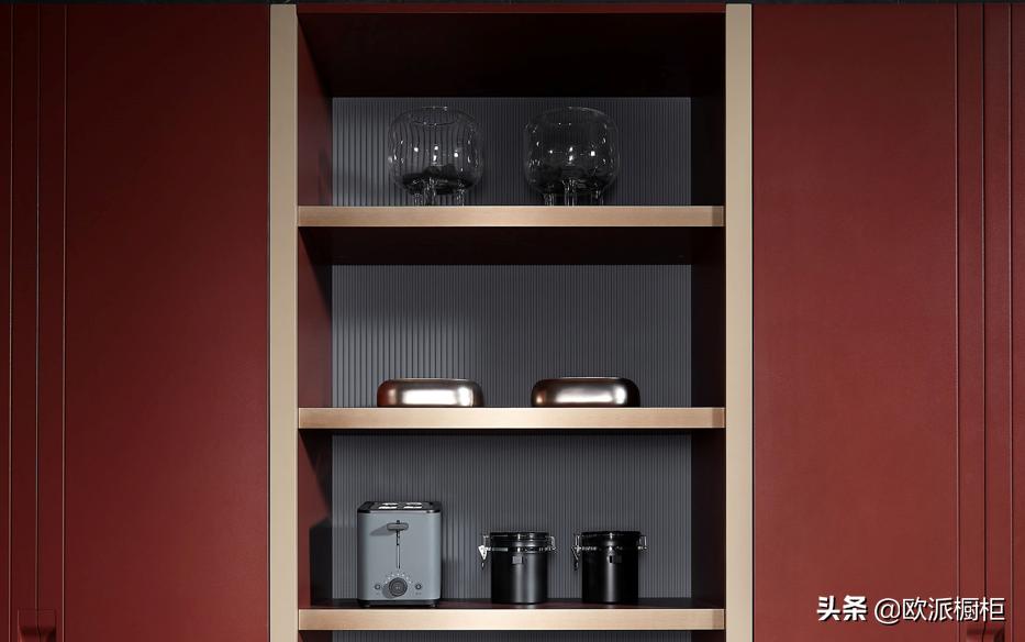 2020欧派轻奢风厨房,欧派2024年双饰面板厨房流行色