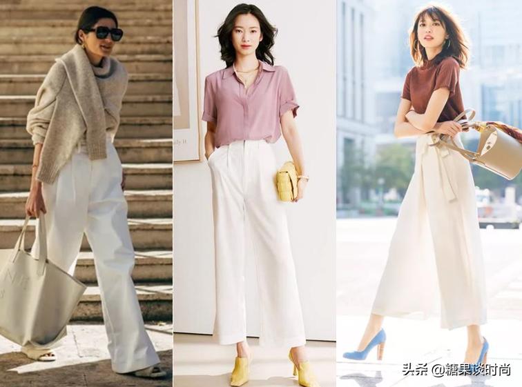 50+女人得有一条“白裤子”，杨珏莹告诉你时髦不分年龄