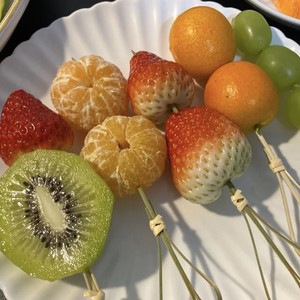 mini网红糖葫芦西安,迷你糖葫芦图片大全