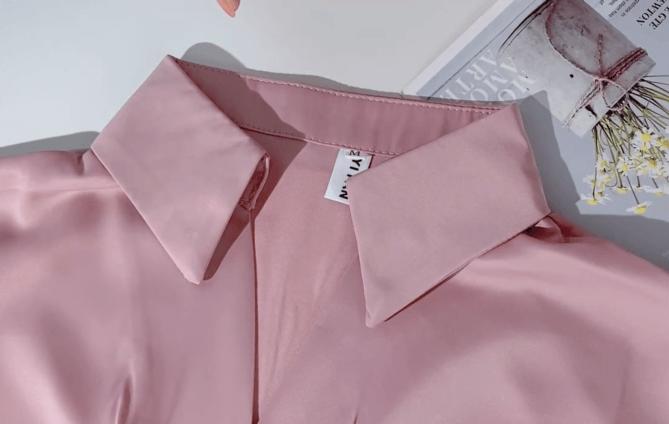 自带洒脱和优雅气质的衬衫款式,时尚气质不规则衬衫设计感上衣