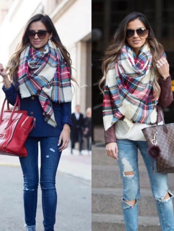 秋冬围巾怎么系一起来学吧,秋冬围巾五种韩范儿系法