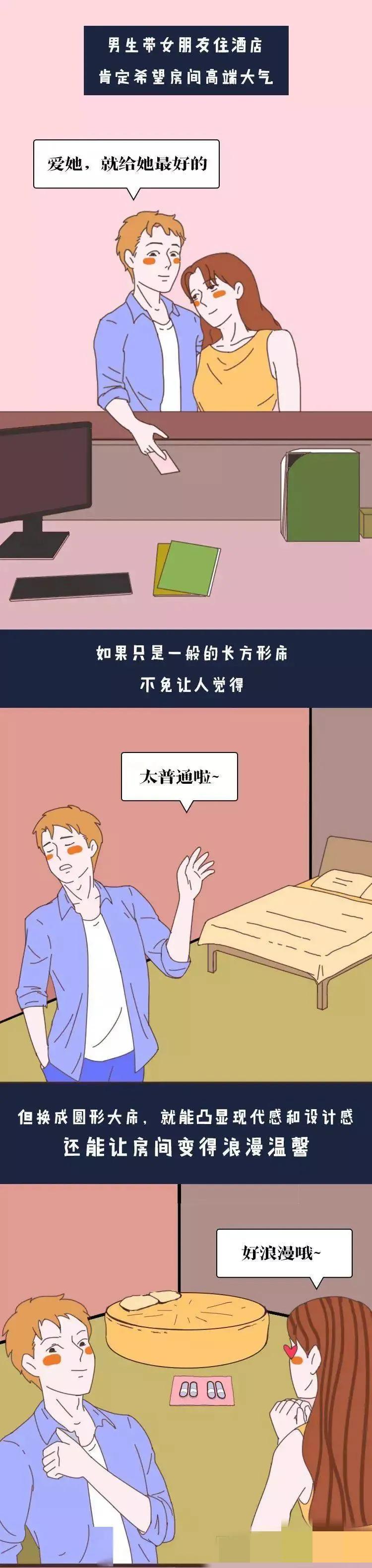 情侣酒店中的床为何都是圆床,情侣主题酒店为什么床是圆的