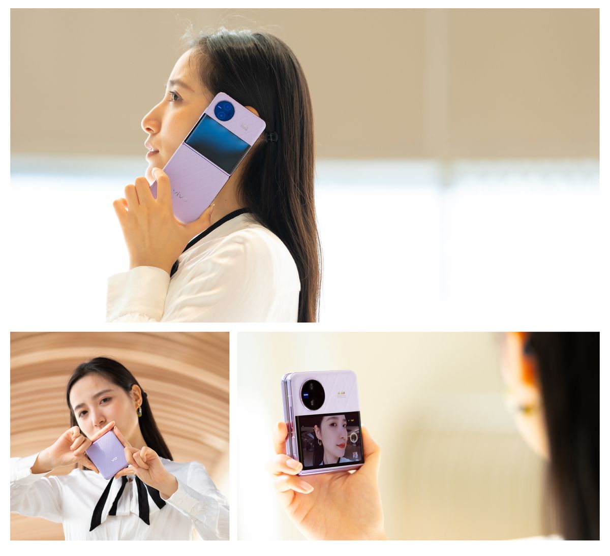 vivoxflip新款横屏旗舰,翻盖式折叠屏手机vivoxflip