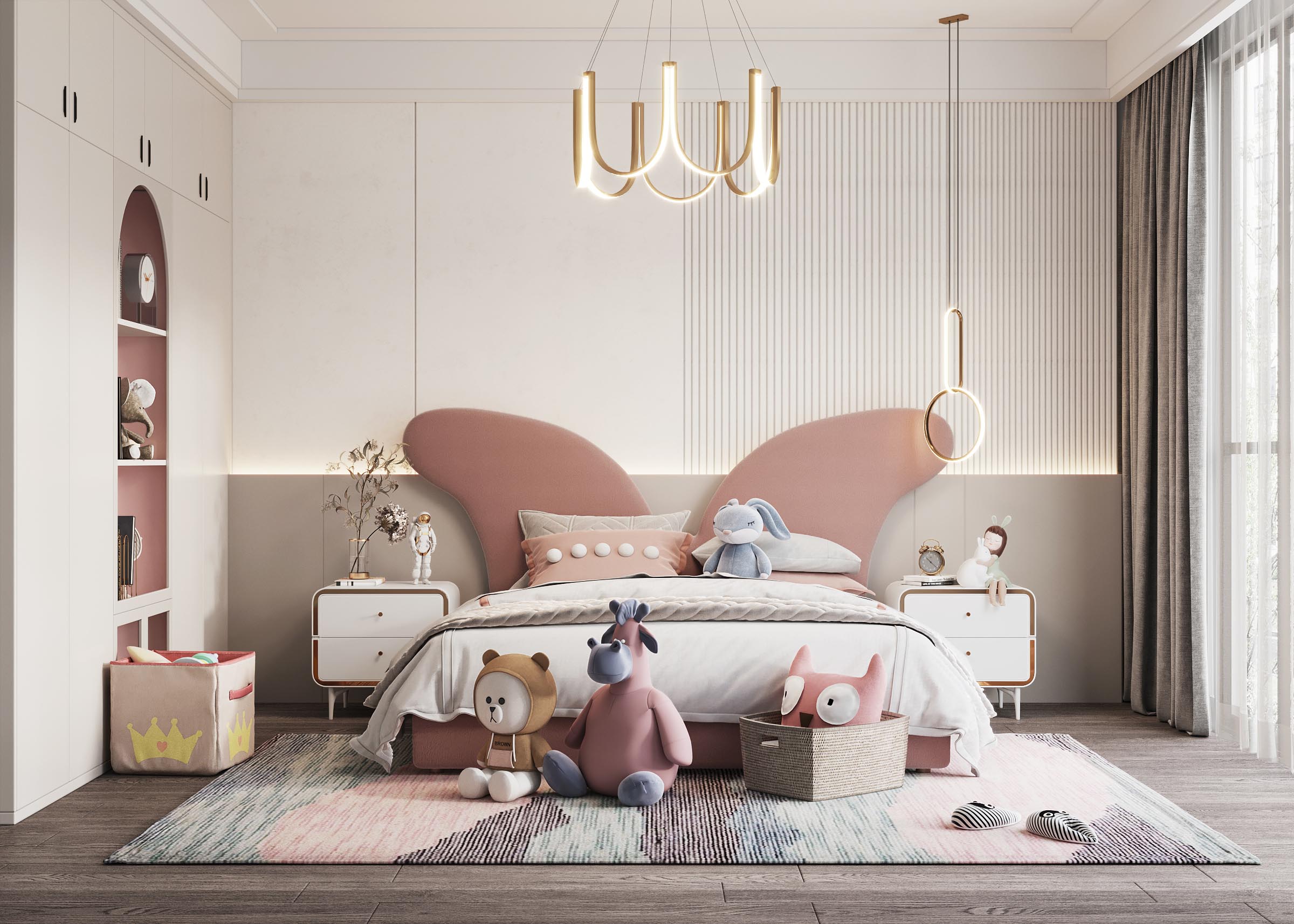 最经典的儿童房设计方案,真正的儿童房设计图