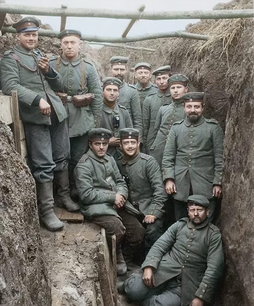 一战德军的速射炮,一战当时的德军有多强