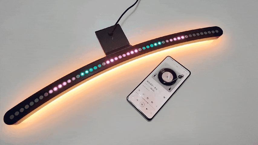 RGB拾音律动，防蓝光更护眼，LYMAX徕美视电脑屏幕挂灯值得拥有