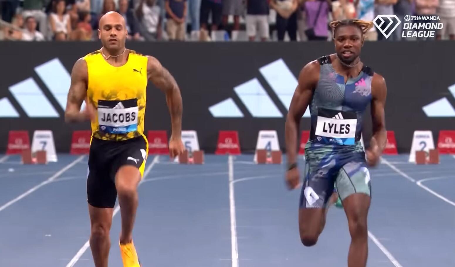 博尔特第一次打破百米世界纪录,博尔特百米赛场上真正的巨人