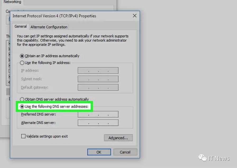 如何修复dns配置,win10dns异常怎么修复
